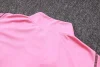 23-24 Miami Half Zipper Long Sleeved Pink Training Jacket Set
