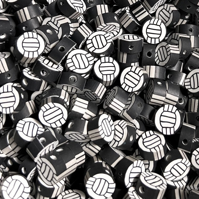 200 Pieces/Package Diameter 10mm Soft Clay Ball Beads