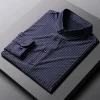 Men's business casual noodle soup anti-wrinkle shirt