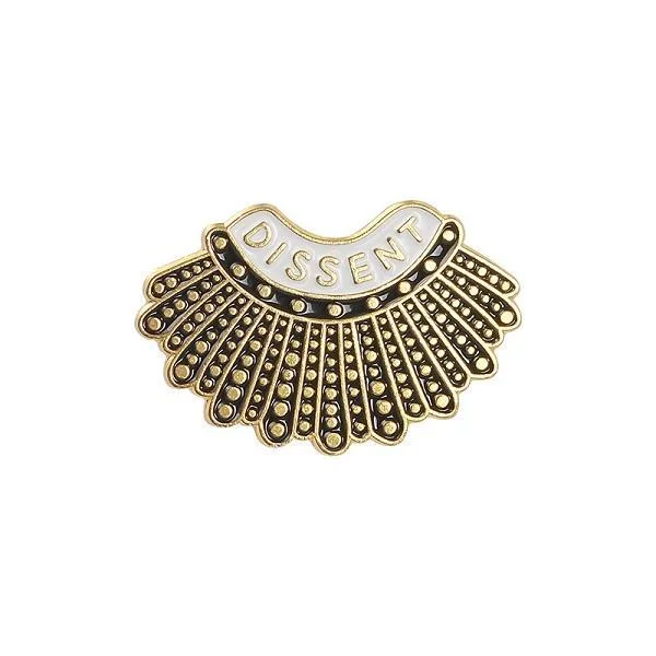 R.B.G Dissent Brooch