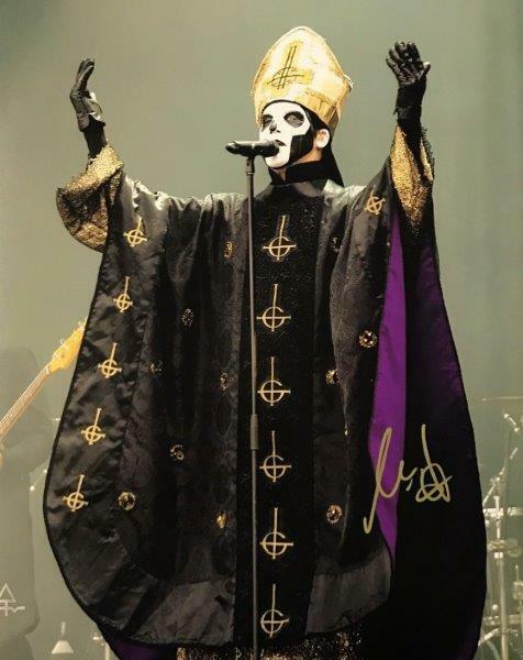 REPRINT - GHOST PAPA EMERITUS Rock Signed 8 x 10 Glossy Photo Poster painting Poster RP