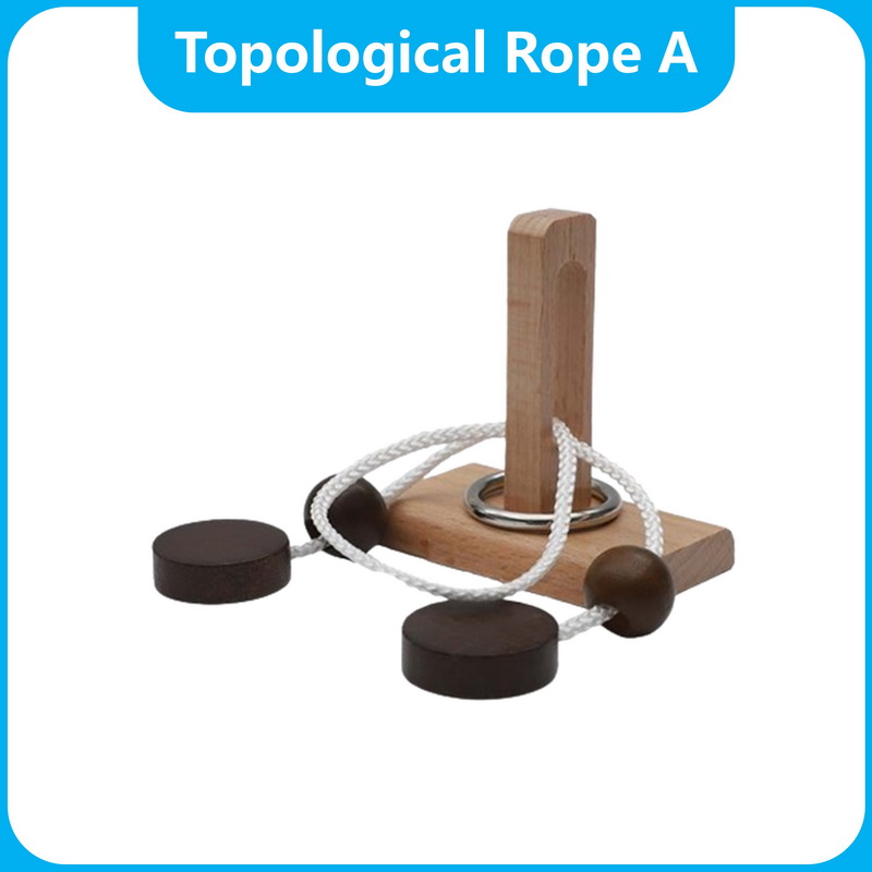 Wooden topological rope