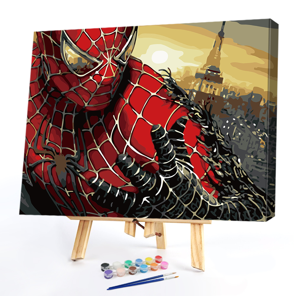 

40*50cm - Paint By Numbers - Spider-Man, 501 Original