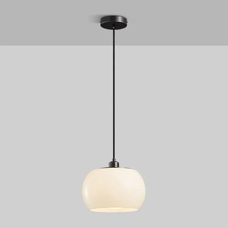 Medieval Simple Glass Pendant Light For Kitchen Island