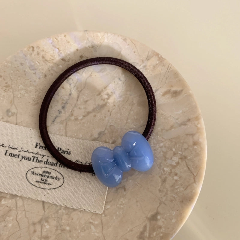 Women’s Sweet Minimalist Bow Knot Acetic Acid Sheets Hair Tie