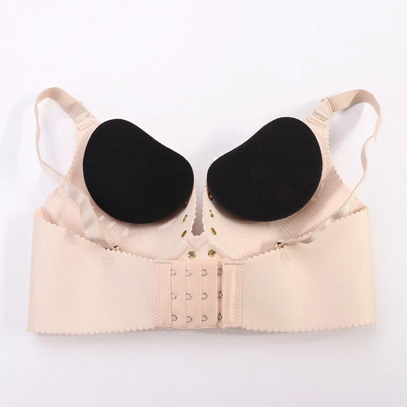 Chest Push Up Sticky Bra Thicker Sponge Bra Pads Reusable Enhancer Breast Lift Up Swimsuit Invisible Intimates Access