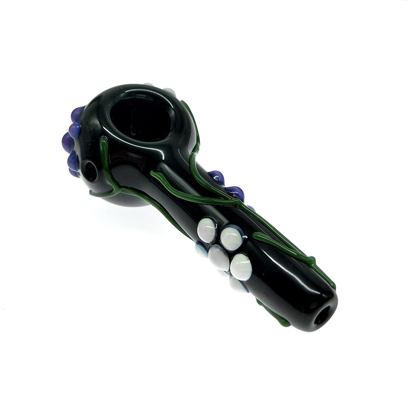 Glass Poison Lagoon Spoon for Smoking with Slyme Bumps