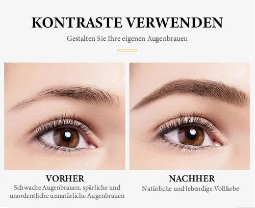 Hochqualitativer 3D wasserfester Microblading Augenbrauenstift mit 4 Gabelspitzen Tattoo Stift
