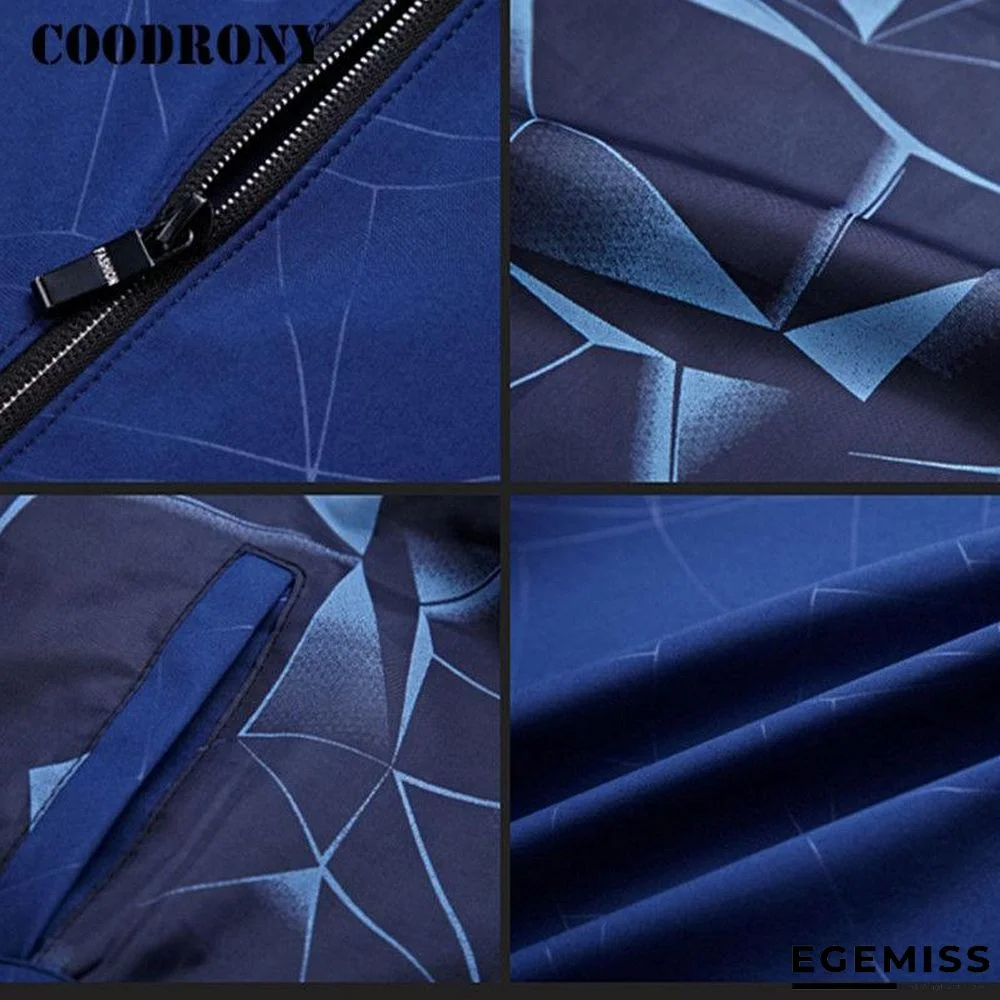 Men Brand Bomber Jacket Business Casual Stand Collar Coats New Zipper Rib sleeve Outerwear | EGEMISS