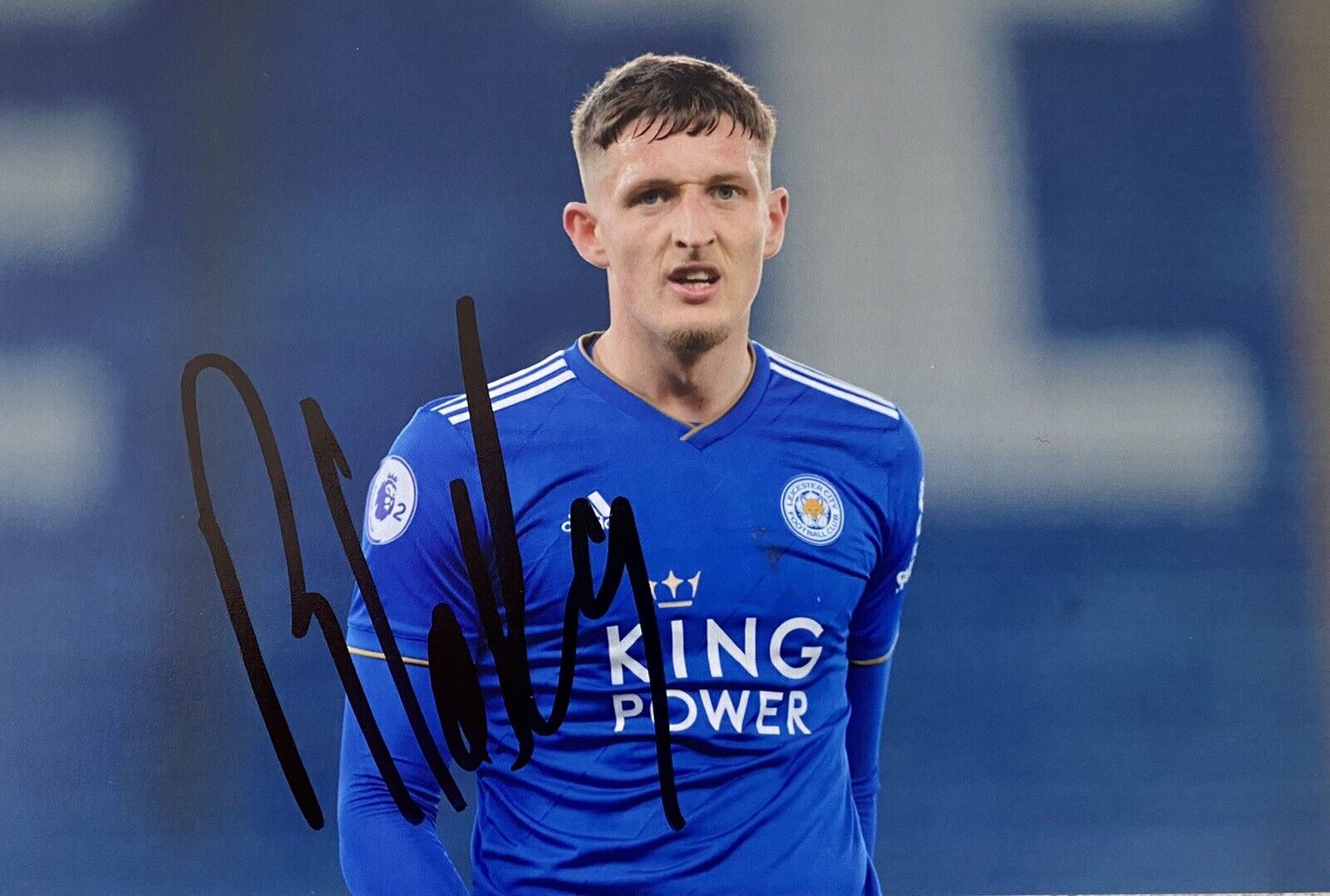 Ryan Loft Genuine Hand Signed Leicester City 6X4 Photo Poster painting