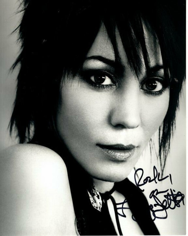 Joan jett signed autographed Photo Poster painting great content