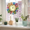 DIY Sunflower Diamond Painting Ornament with Clock Function for Decor