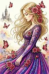 Luxury AB Velvet Diamond Painting Kit - Beauty