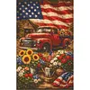 Diamond Painting -DIY Round Drill Independence Day Landscape(60*40CM)