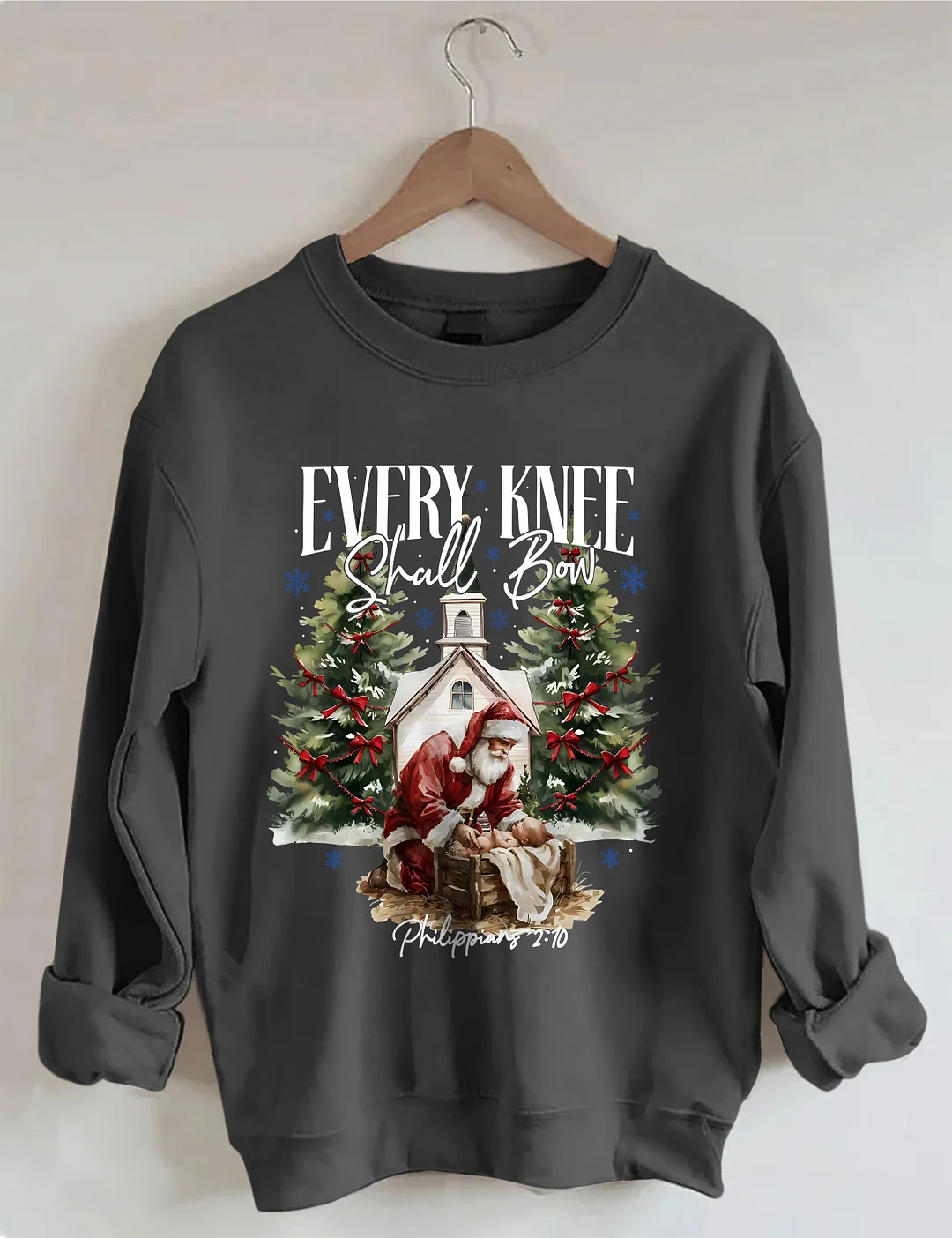 Every Knee Shall Bow Sweatshirt
