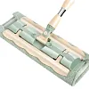 🏆Hot Sale 50% OFF⏳Flat Mop with Stainless Steel Handle with Reusable Washable Mop Cloths