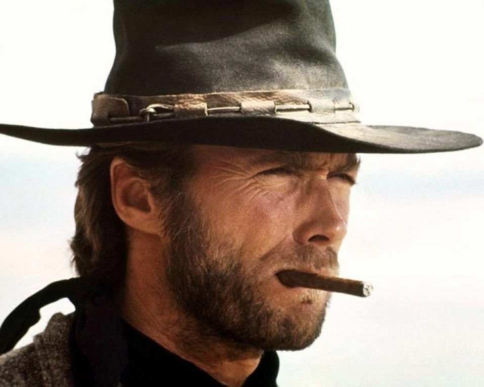 CLINT EASTWOOD The Good Bad Ugly 8 x 10 Glossy Photo Poster painting Man Cave