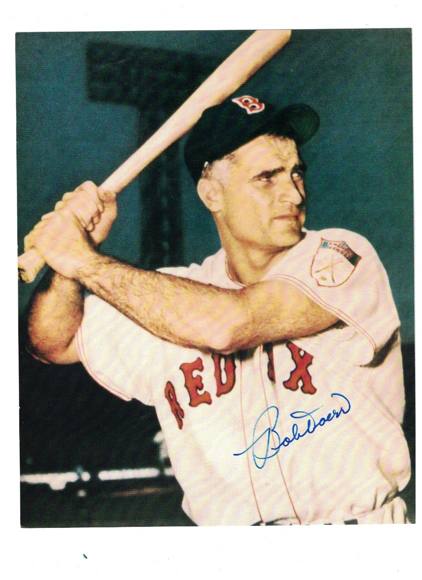 Bobby Doerr Boston Red Sox Signed 8x10 Photo Poster painting W/Our COA