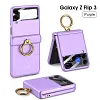 2022 Magnetic All-included Shockproof Plastic Hard Cover For Samsung Galaxy Z Flip 3 5G
