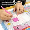 Scented Diamond Painting Glues Clay Wax 3.4x4cm Colorful Diamond Art Wax Long-Lasting for Adults Beginners Diamonds Dot Drill Tools (Strawberry Flavor)