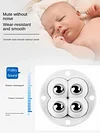 4Pcs Universal Wheel Mini Swivel Wheels Self Adhesive Caster Stainless Steel for Desk Chair Casters 360&deg; Rotation Pulley