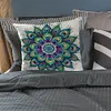 Mandala-11CT Stamped Cross Stitch Pillowcase 45*45cm tapestrymarket