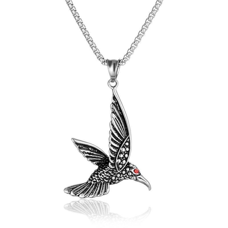 Hip-Hop Retro Animal 304 Stainless Steel Men's