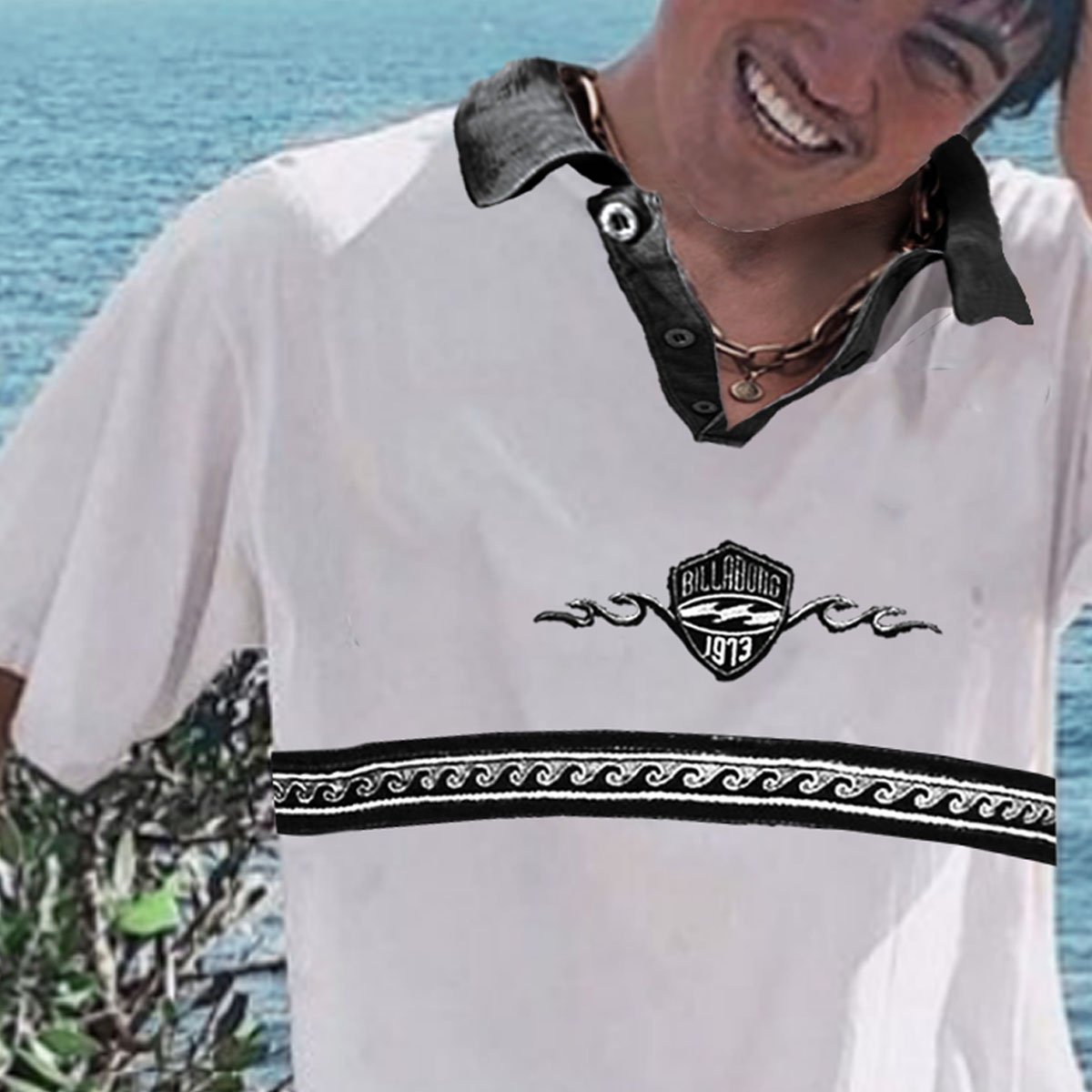 Unisex Vintage Billabong Holiday Surf Polo