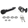 Hitch Receiver Pin Lock 5/8 Inch Pin Anti-Rattle O-Rings for Tow Truck Boat Bike
