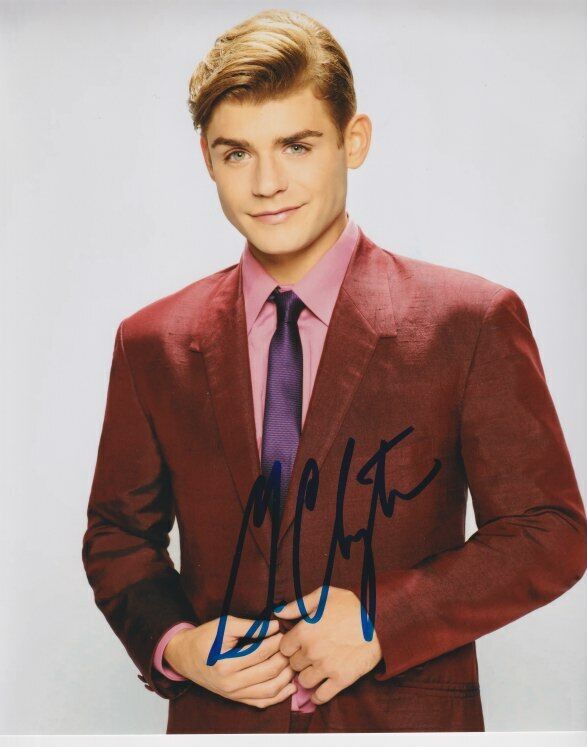 Garrett Clayton signed 8x10 Photo Poster painting in-person