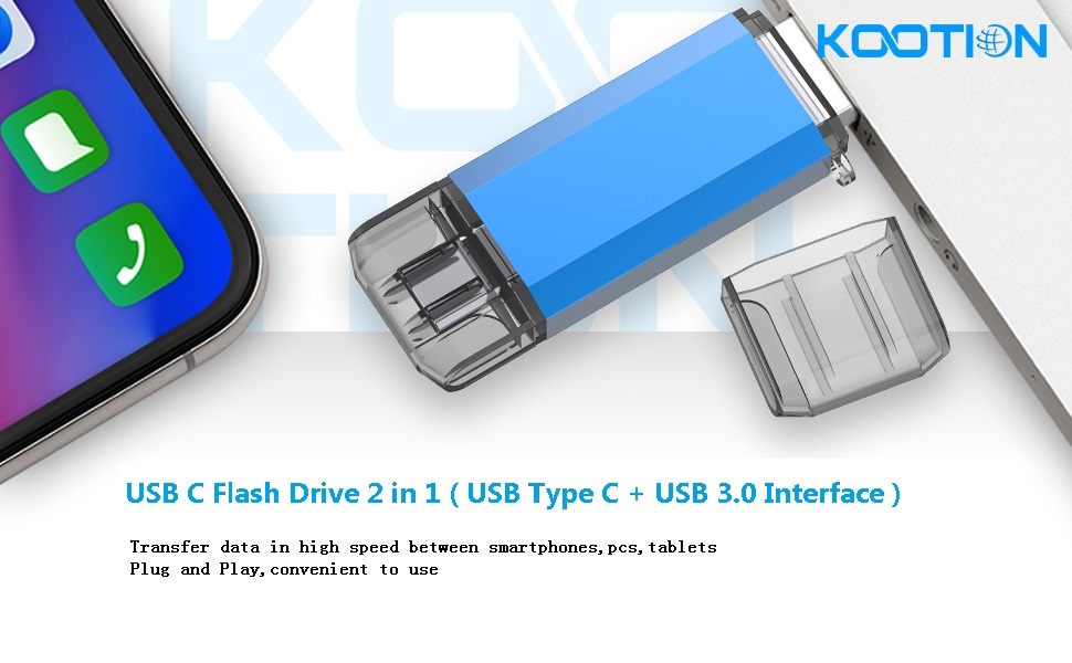 usb type c flash drive + usb 3.0 
