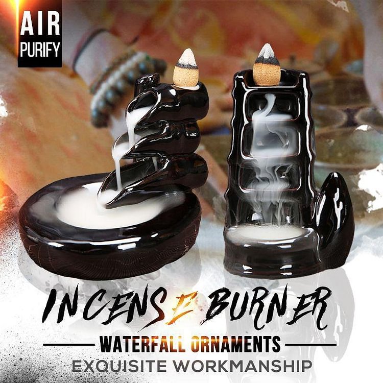 Waterfall Incense Burner Ornaments