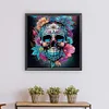 Diamond Painting-DIY Crystal Rhinestone Skull