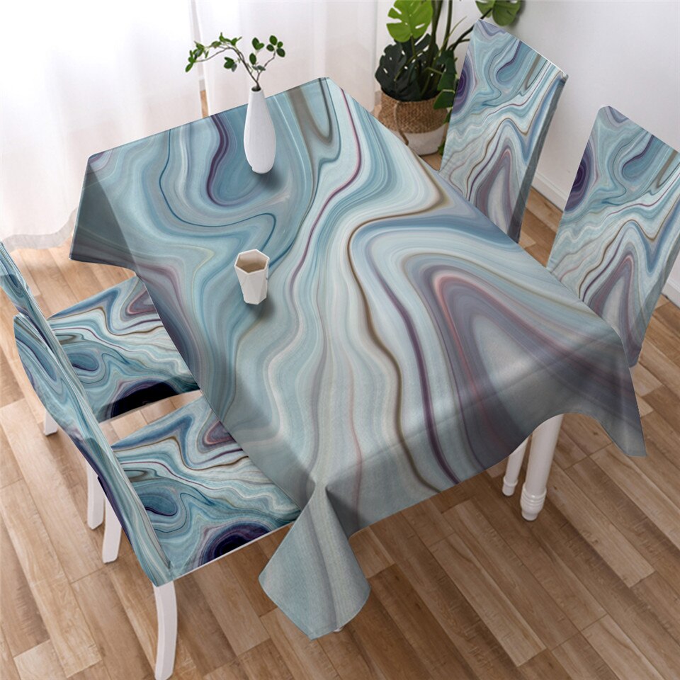 

Marble - Tablecloth Without Chair Cover, 140*180cm, 501 Original
