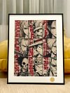 Line Art Straw Hat Pirates Decorative Painting - ONE PIECE - Xingkong Studio