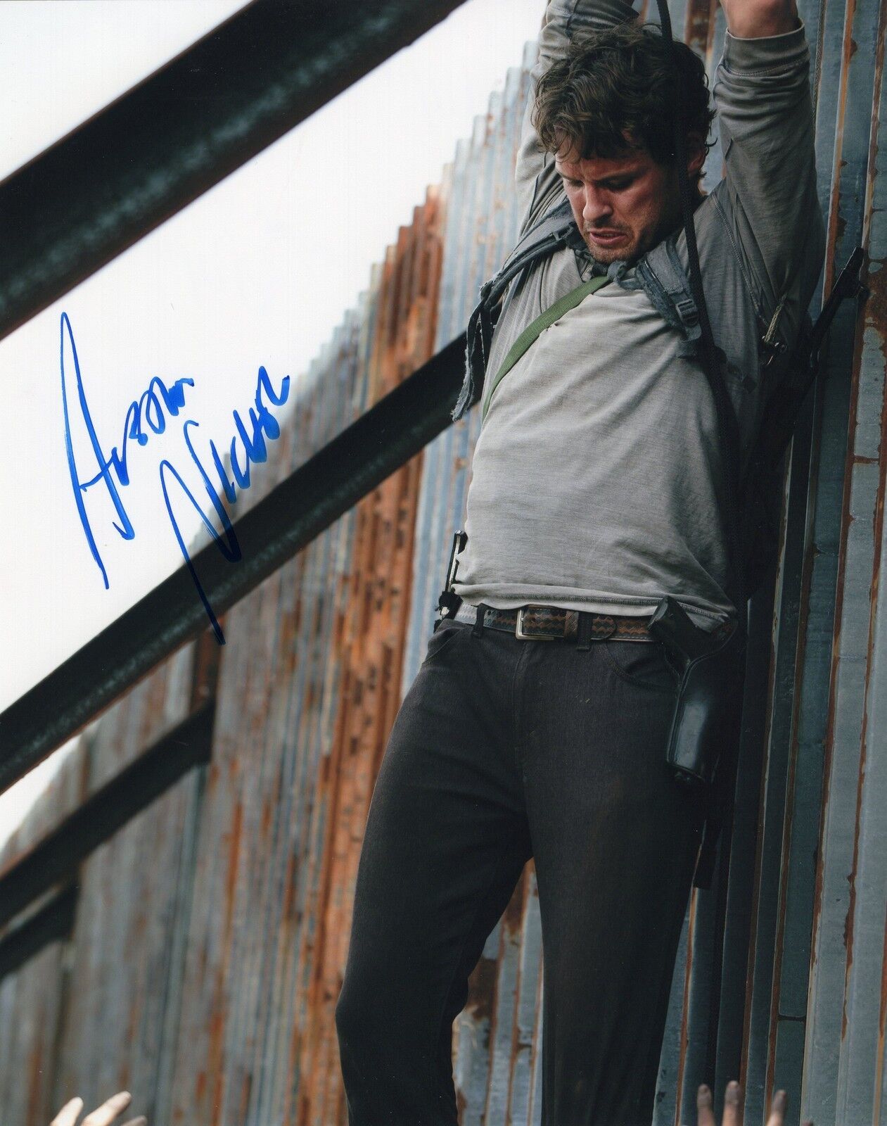 Austin Nichols The Walking Dead Spencer Monroe Signed 8x10 Photo Poster painting w/COA #1