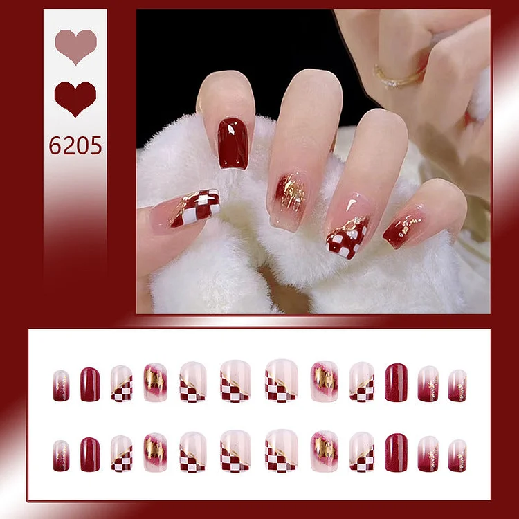 【6205】Wearable Nails Finished Manicure