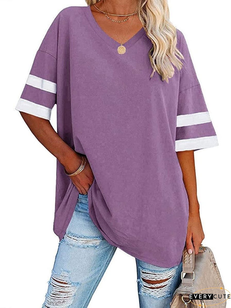 Women's Summer Casual Half Sleeve T-Shirt Top