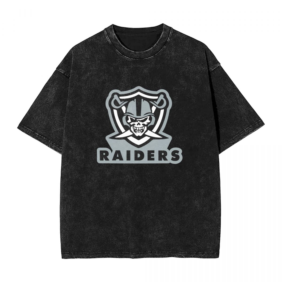 Las Vegas Raiders Skull Vintage Oversized T-Shirt Men's