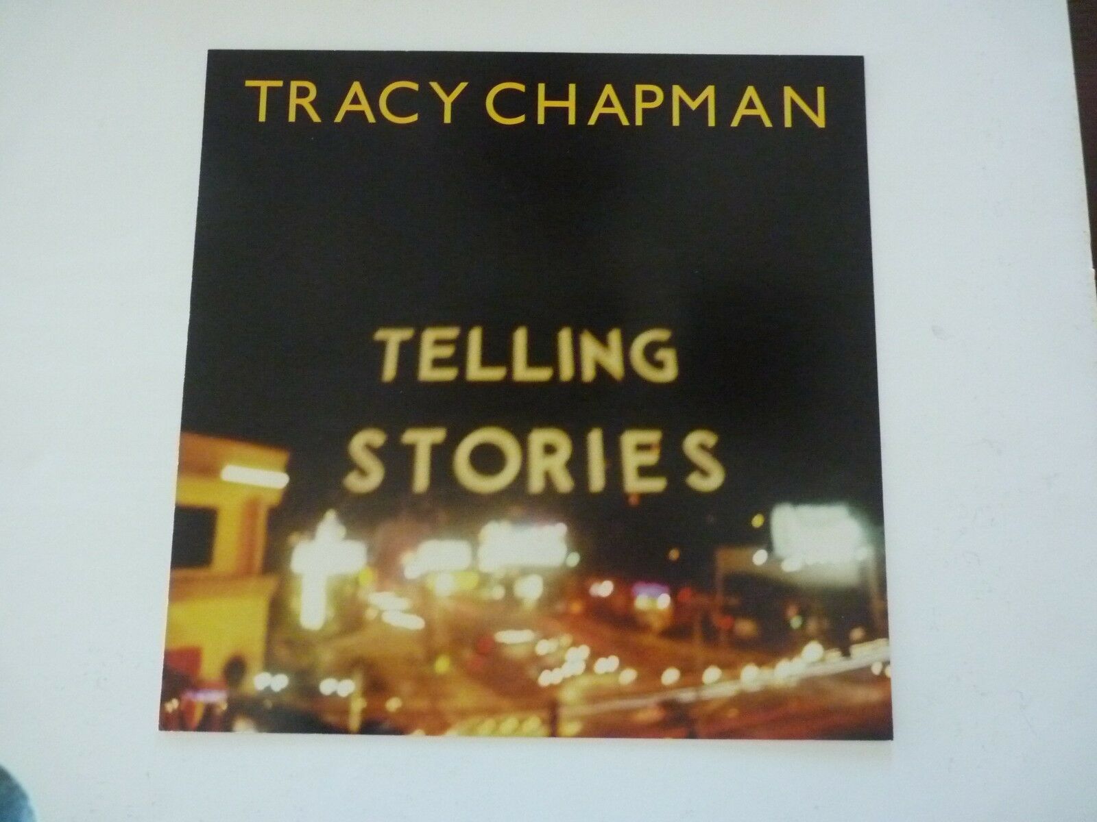 Tracy Chapman Telling Stories 2000 Family LP Record Photo Poster painting Flat 12x12 Poster