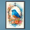 uk.everydayedeals (Limited Stock)Diamond Painting - Full Round - Bluebird on Flowers(40*60cm)