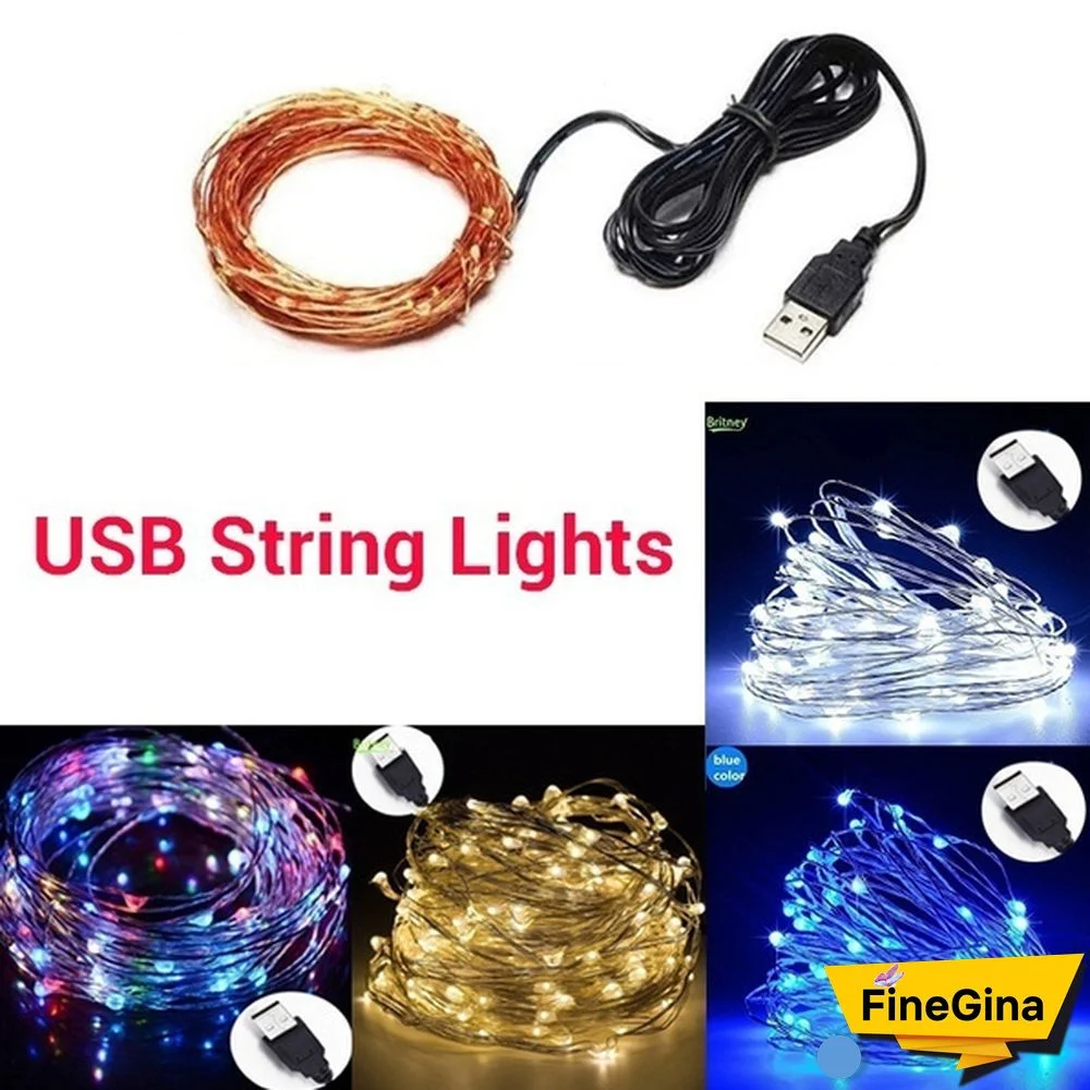 300/200/100/50/10 LEDs Waterproof Solar String Lights, Fairy Copper Wire String Lights for Christmas, Patio, Lawn, Garden, Wedding, Party and Holiday