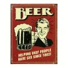 Beer Man - Metal Tin Signs(8*12Inch/12*16Inch) - Bar