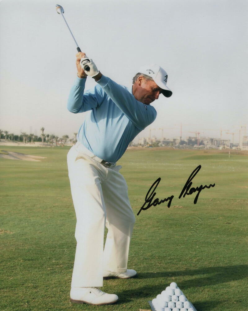 GARY PLAYER SIGNED AUTOGRAPH 8X10 Photo Poster painting - MASTERS & OPEN CHAMPION, GOLF LEGEND