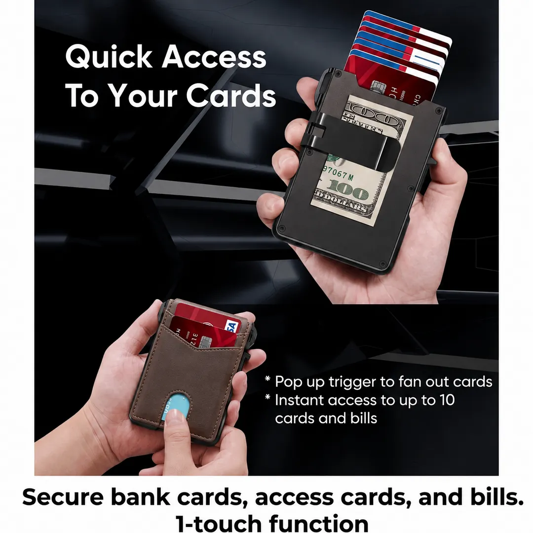 Sereinex MagVault&reg; Minimalist Wallet - Maximum Capacity. Minimal Footprint.