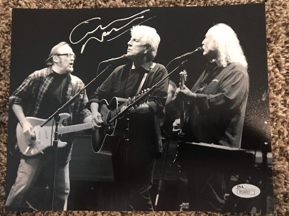 Graham Nash Signed/autographed 8x10 JSA-COA