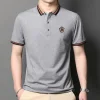 Men's New Embroidered Polo Shirt