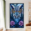 Owl-11CT Stamped Cross Stitch 40*70cm/15.75*27.56in(Big Size) tapestrymarket