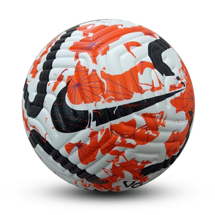 23/24 Premier League Nike White Orange Black Size 5 Ball [Ships uninflated]