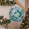 (US Local)Acrylic Special Shape Dragon Wreath 5D DIY Diamond Painting Dots Pendant
